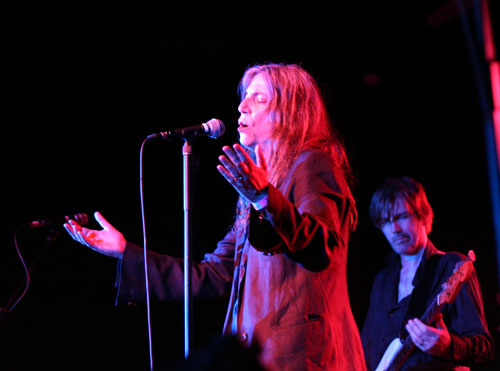 Patti Smith & her band