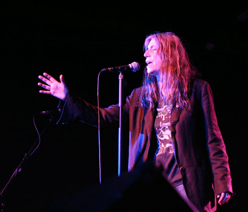 Patti Smith & her band