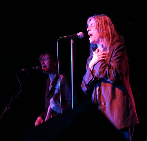 Patti Smith & her band