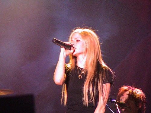 Avril Lavigne @ Cardiff International Arena (CIA), Cardiff on 09-10-2004